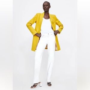 Zara Inverted Yellow Frock Coat